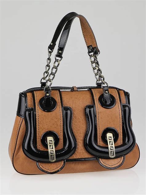 Fendi Tan Nappa Leather B Bag 